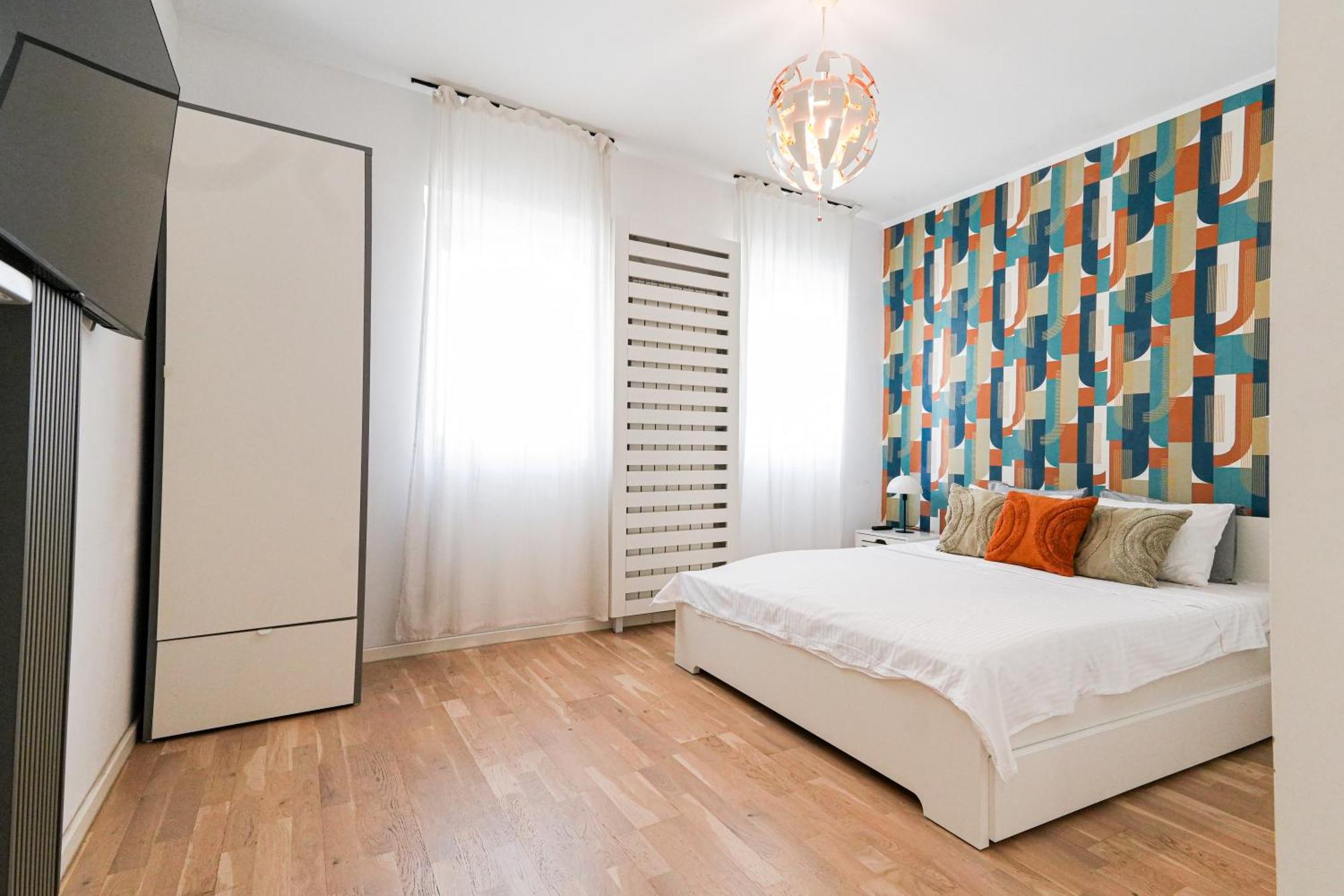 Maria - Modern Apartment With Parking And Workspace Βουκουρέστι Εξωτερικό φωτογραφία